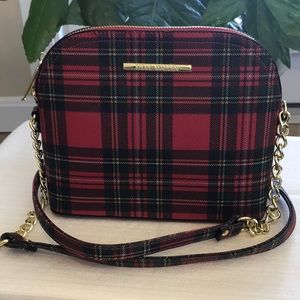Steve Madden Red Plaid Crossbody New without tags